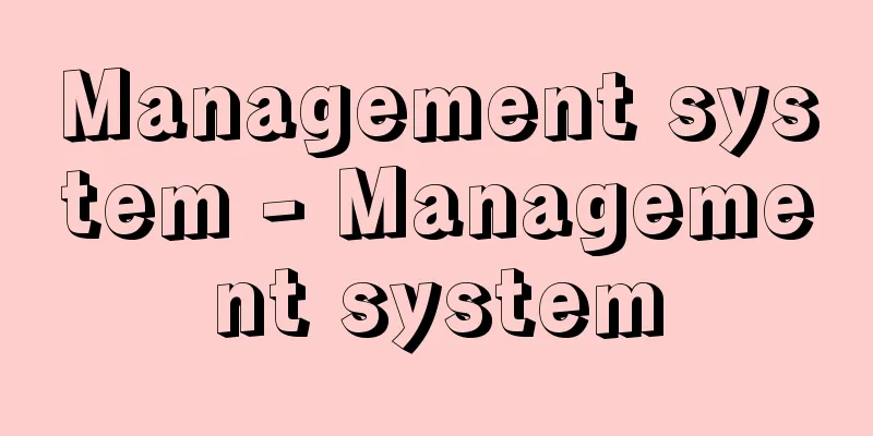 Management system - Management system