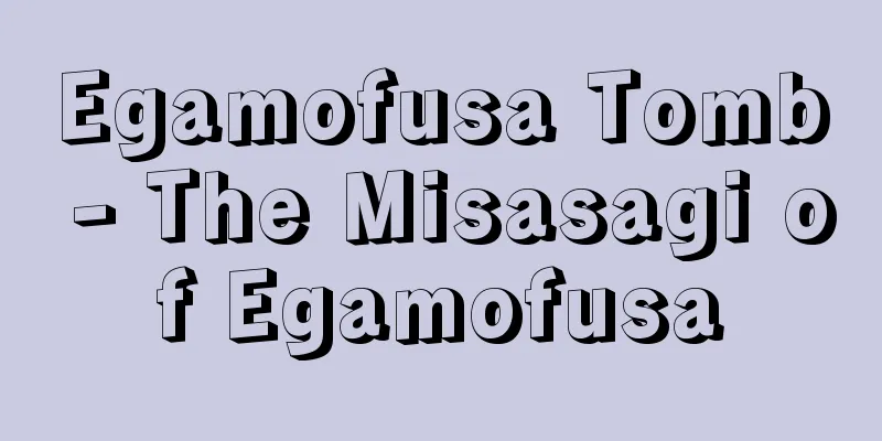 Egamofusa Tomb - The Misasagi of Egamofusa