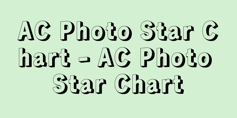 AC Photo Star Chart - AC Photo Star Chart
