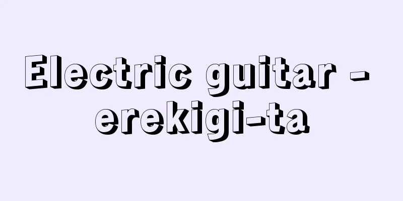 Electric guitar - erekigi-ta