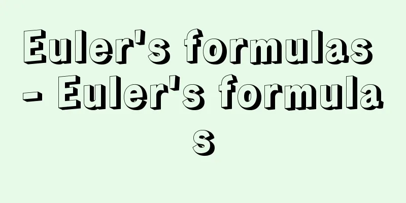 Euler's formulas - Euler's formulas