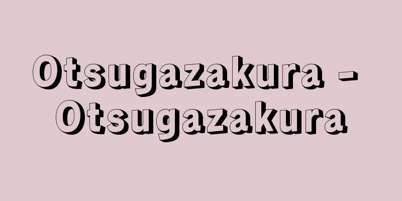 Otsugazakura - Otsugazakura