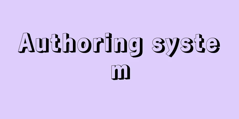 Authoring system