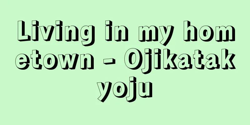 Living in my hometown - Ojikatakyoju