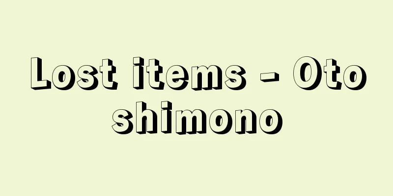 Lost items - Otoshimono