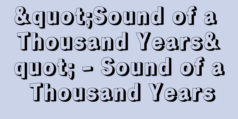 "Sound of a Thousand Years" - Sound of a Thousand Years