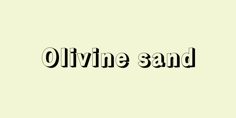 Olivine sand