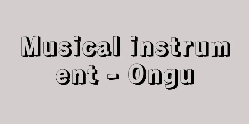 Musical instrument - Ongu