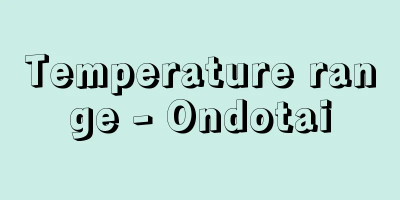 Temperature range - Ondotai