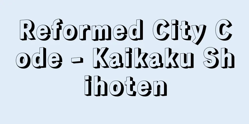 Reformed City Code - Kaikaku Shihoten