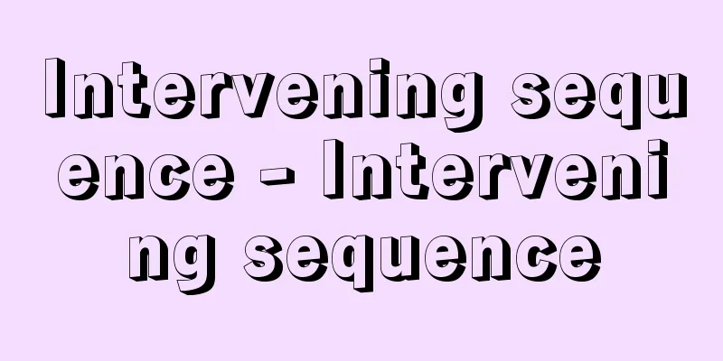 Intervening sequence - Intervening sequence
