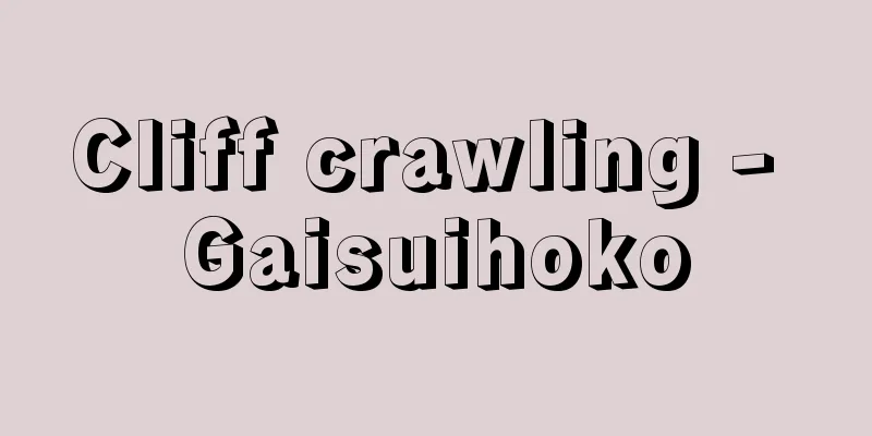 Cliff crawling - Gaisuihoko