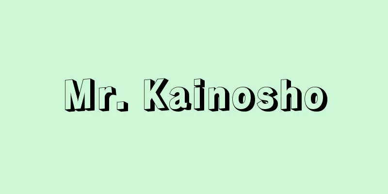 Mr. Kainosho