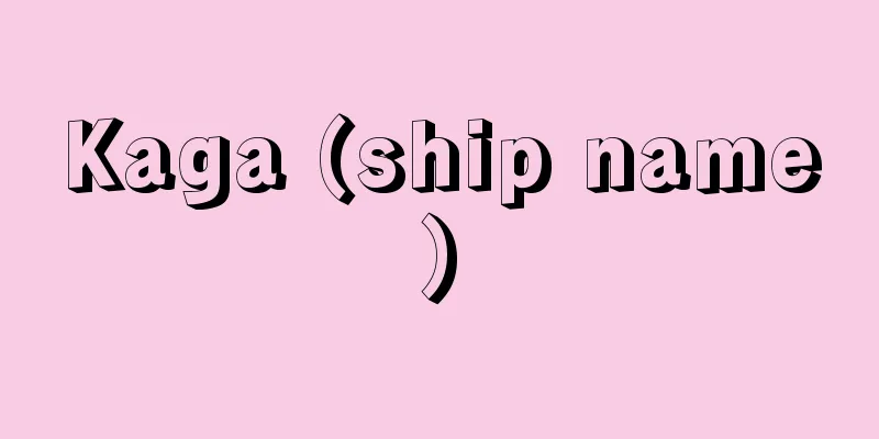 Kaga (ship name)