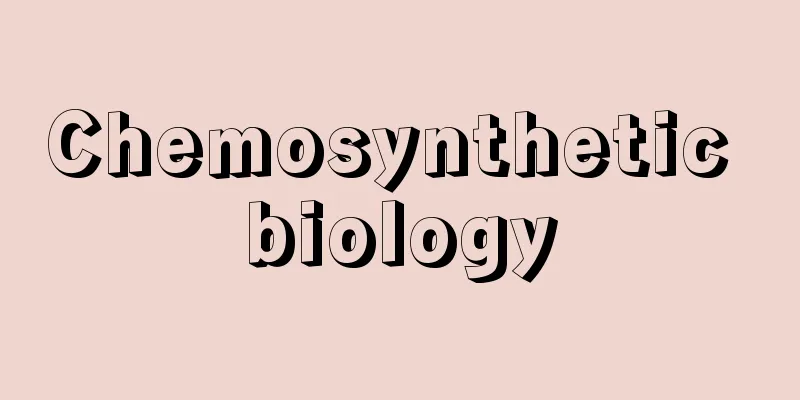 Chemosynthetic biology
