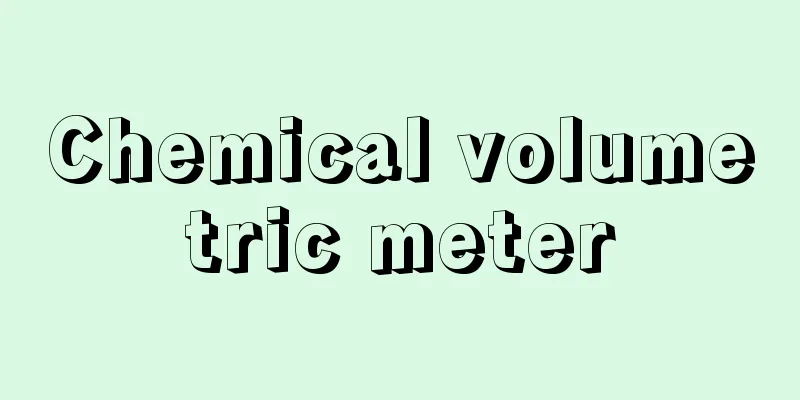 Chemical volumetric meter