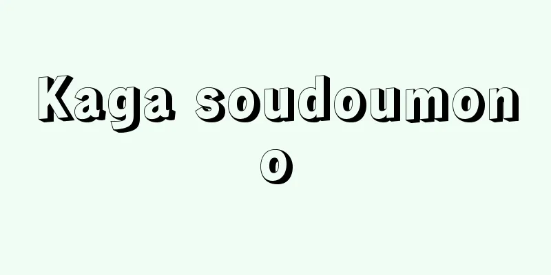Kaga soudoumono