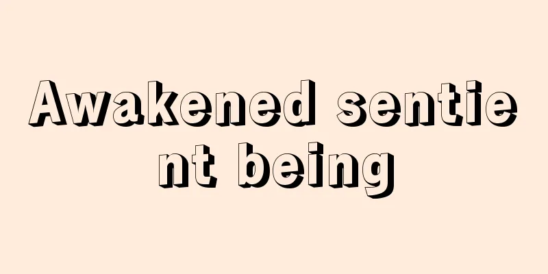 Awakened sentient being