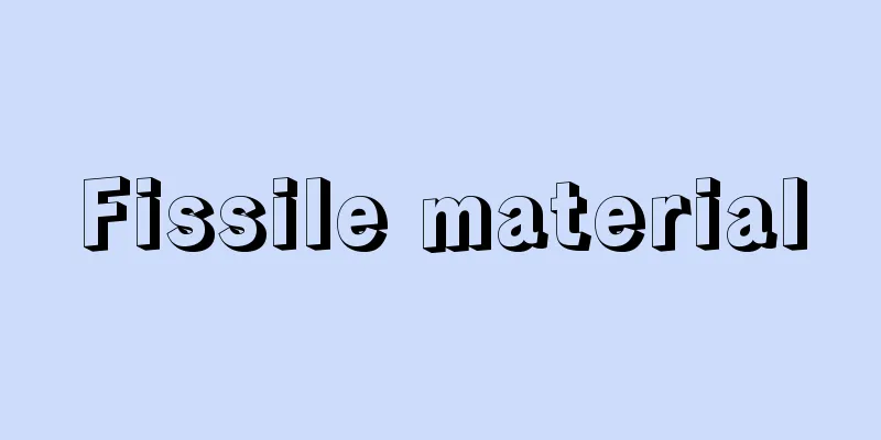 Fissile material