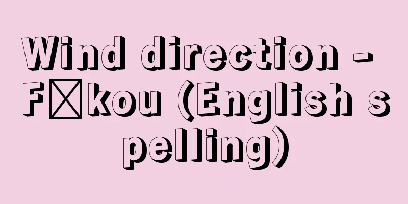 Wind direction - Fūkou (English spelling)