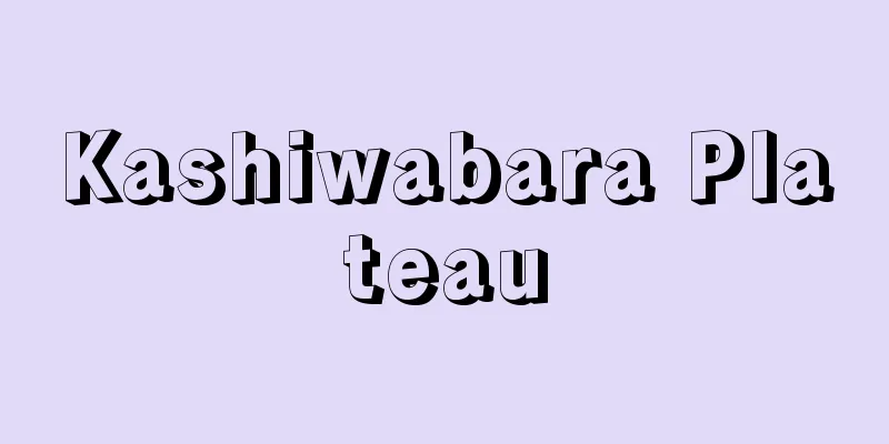Kashiwabara Plateau