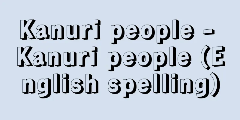 Kanuri people - Kanuri people (English spelling)