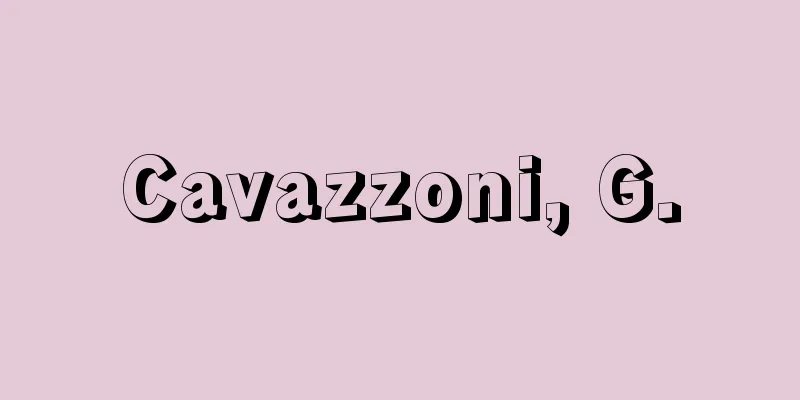 Cavazzoni, G.