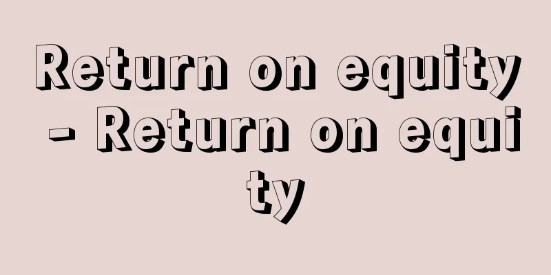 Return on equity - Return on equity