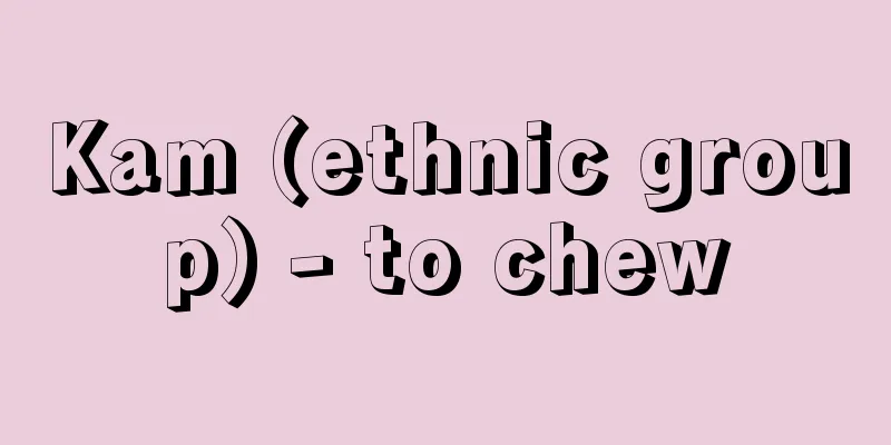Kam (ethnic group) - to chew