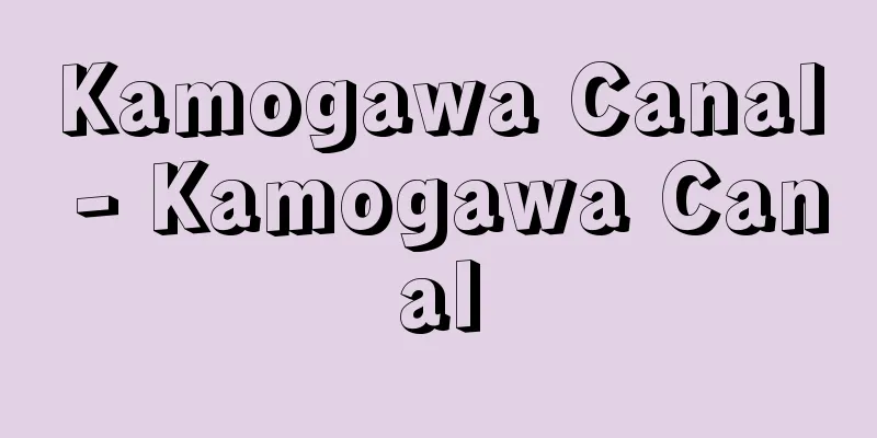 Kamogawa Canal - Kamogawa Canal