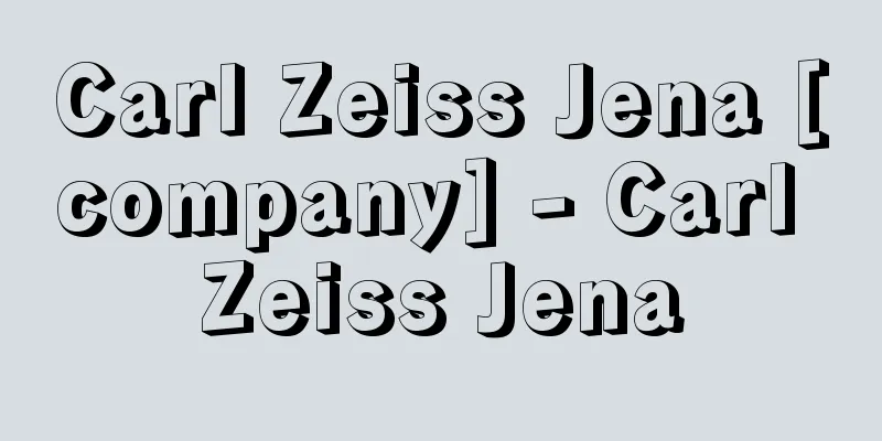 Carl Zeiss Jena [company] - Carl Zeiss Jena