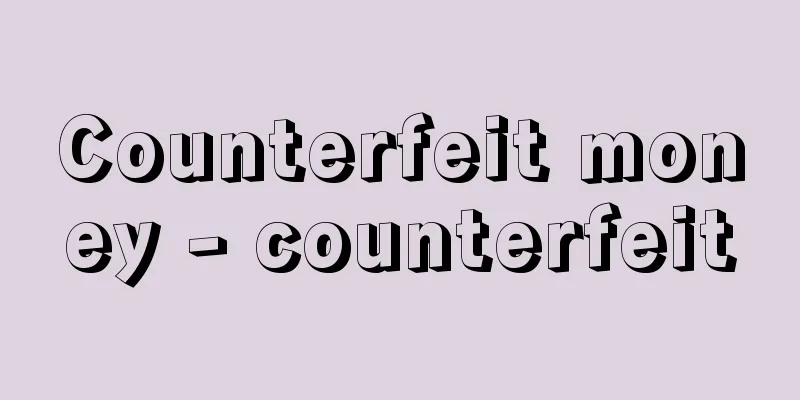 Counterfeit money - counterfeit
