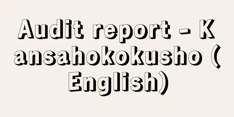 Audit report - Kansahokokusho (English)