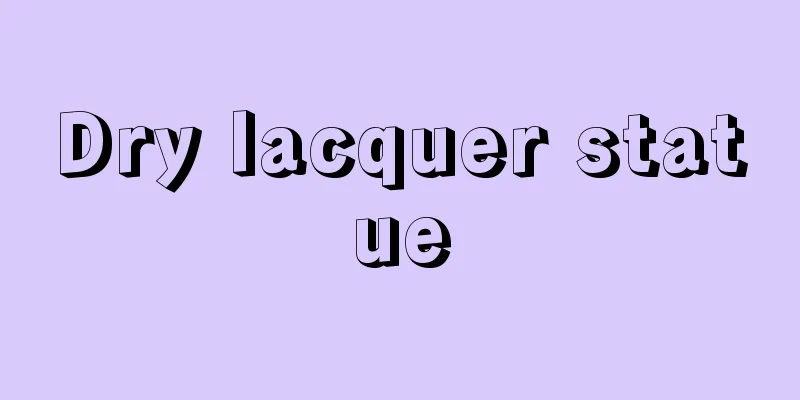 Dry lacquer statue