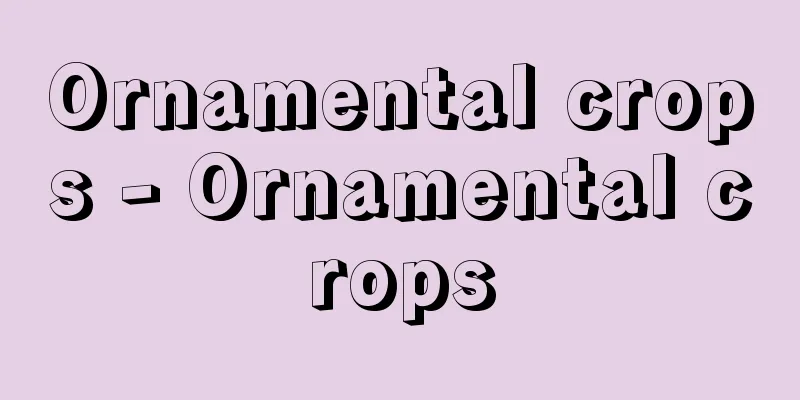 Ornamental crops - Ornamental crops