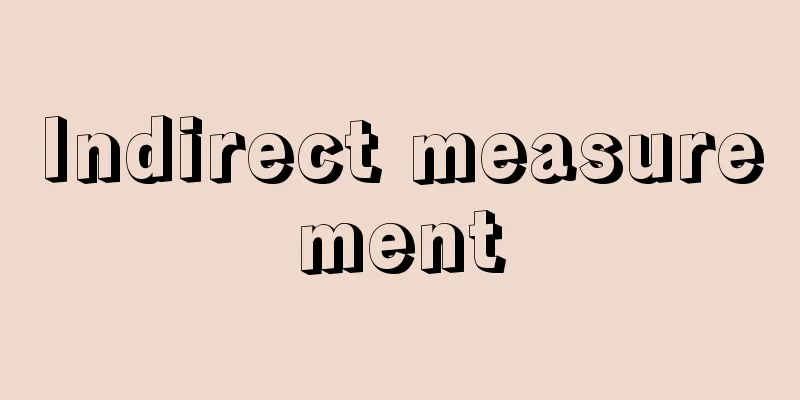 Indirect measurement