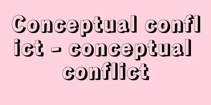 Conceptual conflict - conceptual conflict