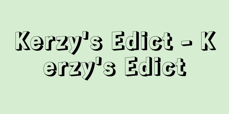 Kerzy's Edict - Kerzy's Edict
