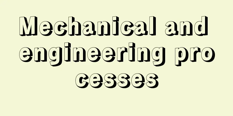Mechanical and engineering processes