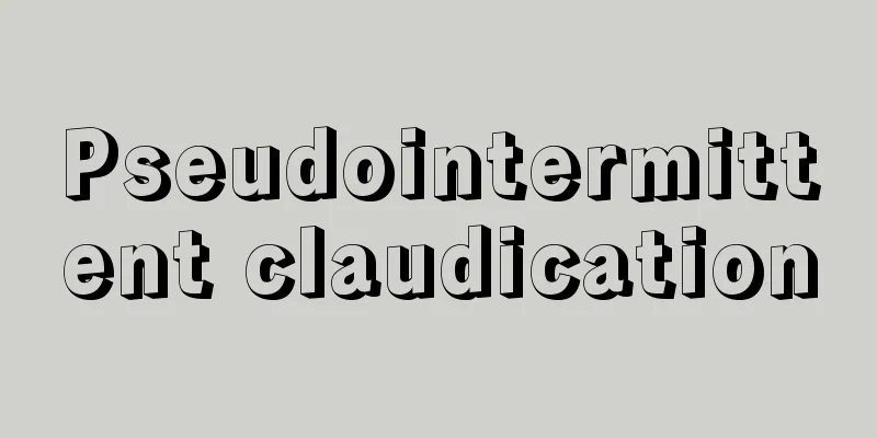 Pseudointermittent claudication
