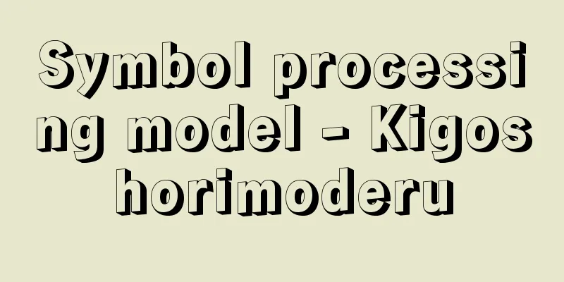 Symbol processing model - Kigoshorimoderu