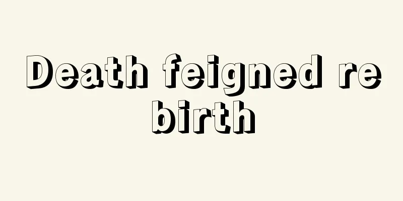 Death feigned rebirth