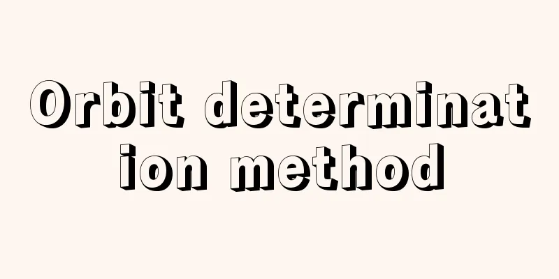 Orbit determination method