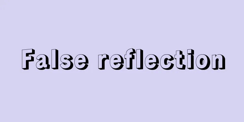 False reflection