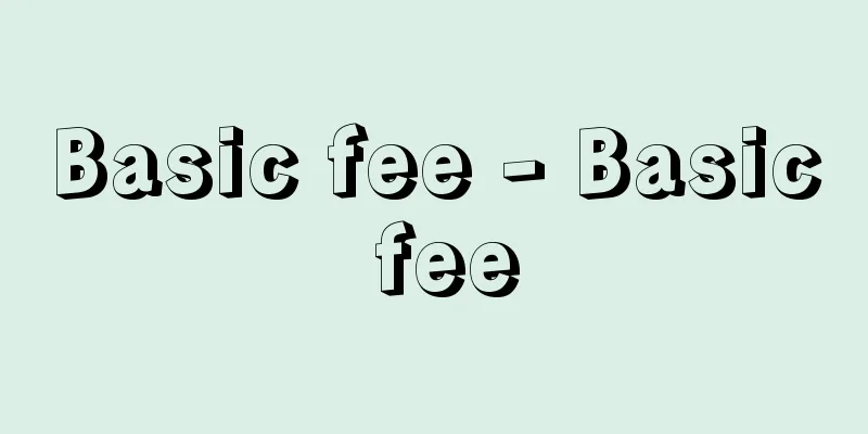 Basic fee - Basic fee