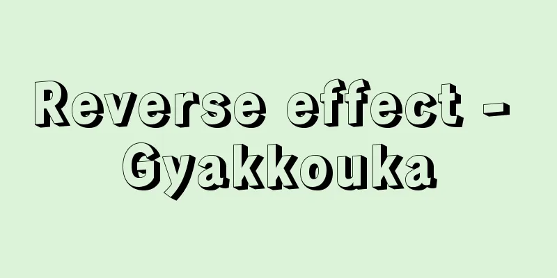 Reverse effect - Gyakkouka