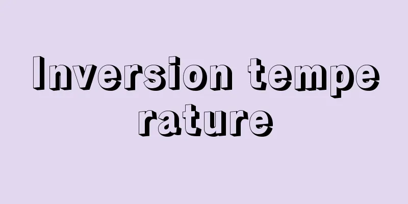 Inversion temperature