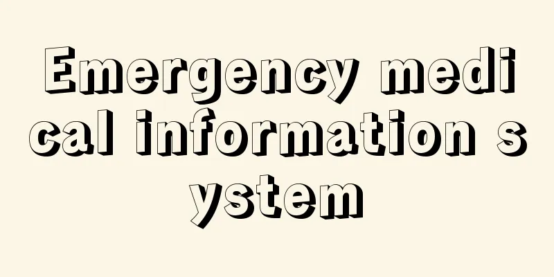 Emergency medical information system