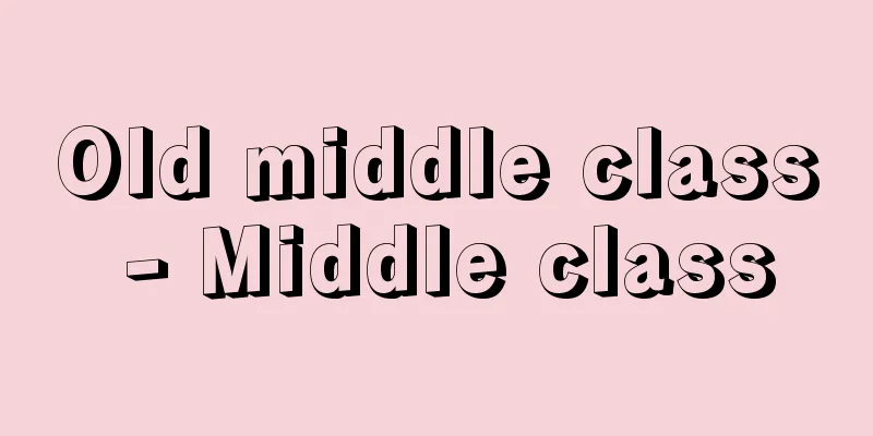 Old middle class - Middle class