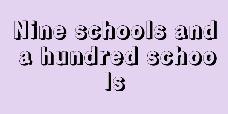 Nine schools and a hundred schools